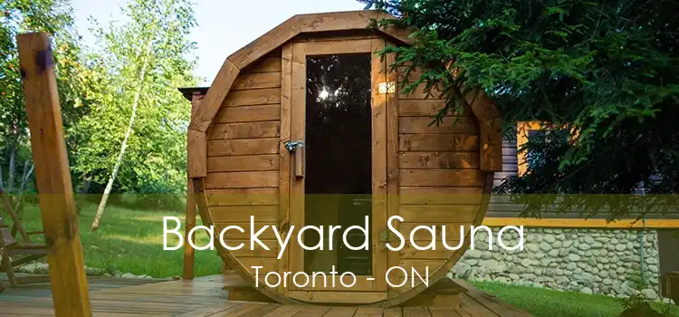 Backyard Sauna Toronto - ON