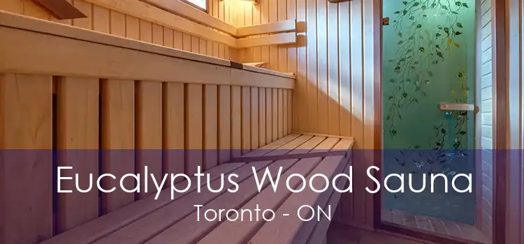 Eucalyptus Wood Sauna Toronto - ON