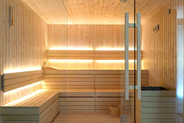 Modern Sauna Setup in Toronto, Ontario