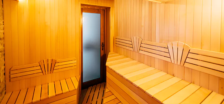 Old Cabin Conversion To Sauna in Toronto, Ontario