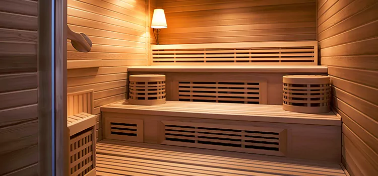 Outdoor Sauna Setup in Toronto, ON