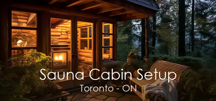 Sauna Cabin Setup Toronto - ON