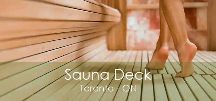 Sauna Deck Toronto - ON