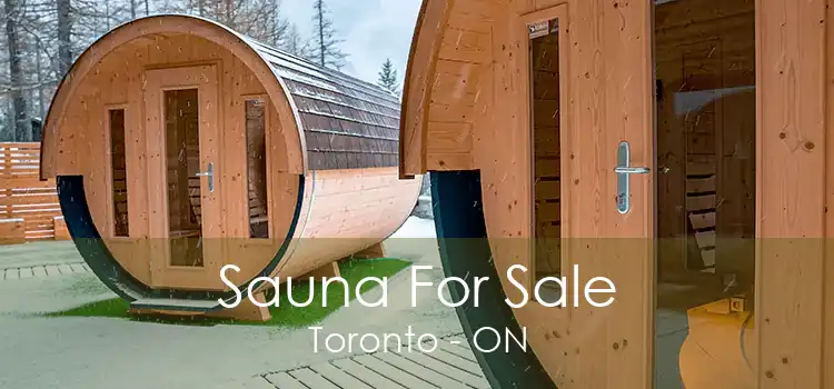 Sauna For Sale Toronto - ON