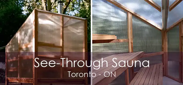 See-Through Sauna Toronto - ON