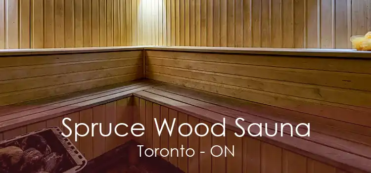 Spruce Wood Sauna Toronto - ON